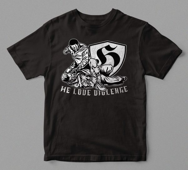 Tricou we love violence