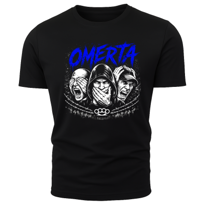 TRICOU OMERTA ALBASTRU