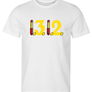 Tricou 1312 alb